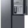 Samsung RH69B8941S9 side by side refrigerator with freezer - cm. 91 o'clock 178 - l. 645 - stainless steel - Image 2