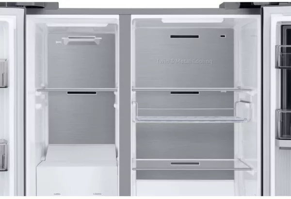 Samsung RH69B8941S9 side by side refrigerator with freezer - cm. 91 o'clock 178 - l. 645 - stainless steel - Image 7