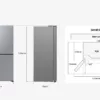 Samsung RH69B8941S9 side by side refrigerator with freezer - cm. 91 o'clock 178 - l. 645 - stainless steel - Image 10