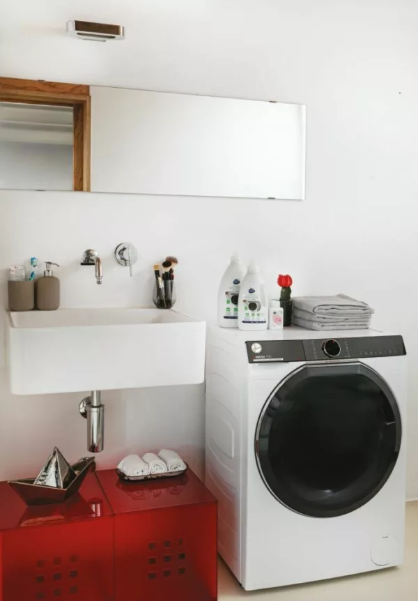 Hoover H7W449AMBC-S washing machine cm. 60 - capacity 9 kg - white - Image 10