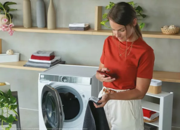 Hoover H5WPB414AMBC-S H-Wash 550 washing machine cm. 60 - capacity 14 kg - white - Image 9