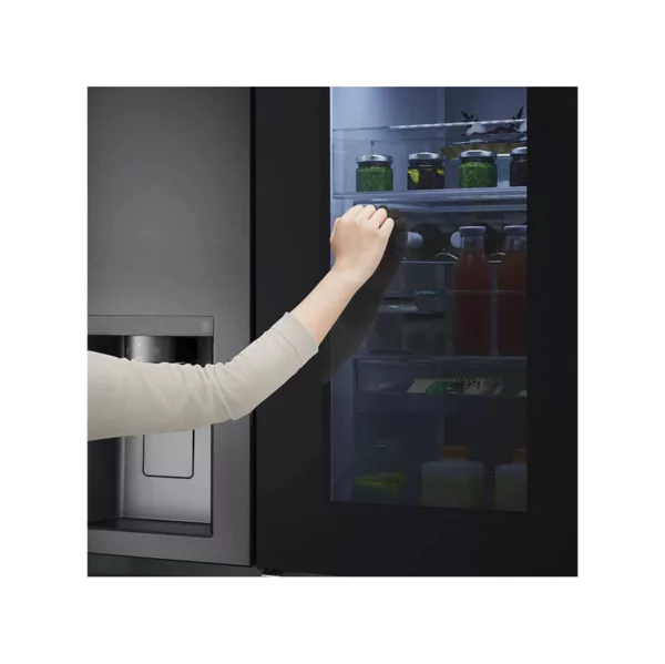 Lg GSXV91MCAE refrigerator with freezer compartment side by side cm. 91 o'clock 179 - l. 635 - black - Image 6