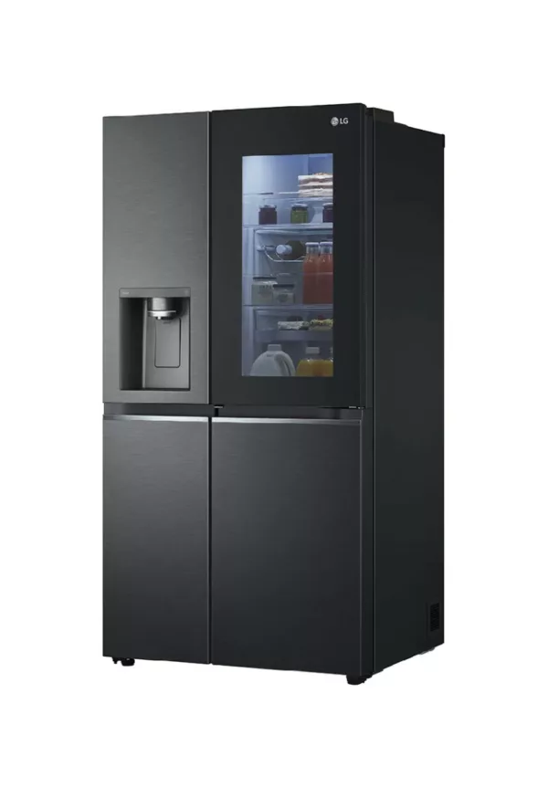 Lg GSXV91MCAE refrigerator with freezer compartment side by side cm. 91 o'clock 179 - l. 635 - black - Image 2