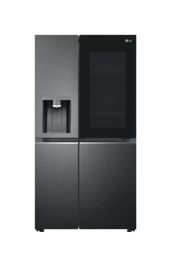 Lg GSXV91MCAE refrigerator with freezer compartment side by side cm. 91 o'clock 179 - l. 635 - black