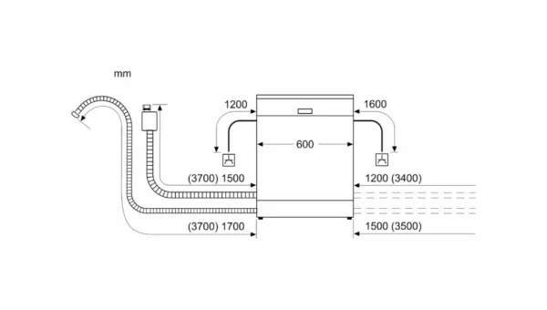 Bosch SMV4HVX40E Series 4 Total integrated dishwasher cm. 60 - 13 envelopes - Image 9
