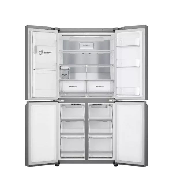 Lg GML844PZAE refrigerator with freezer compartment side by side cm. 84 o'clock 179 - l. 506 - stainless steel - Image 2