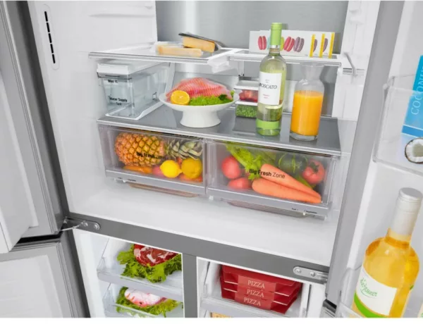 Lg GML844PZAE refrigerator with freezer compartment side by side cm. 84 o'clock 179 - l. 506 - stainless steel - Image 9