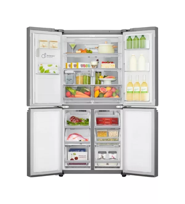 Lg GML844PZAE refrigerator with freezer compartment side by side cm. 84 o'clock 179 - l. 506 - stainless steel - Image 3