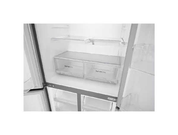 Lg GMB844PZFG refrigerator with freezer compartment side by side cm. 84 o'clock 179 - l. 530 - stainless steel - Image 5