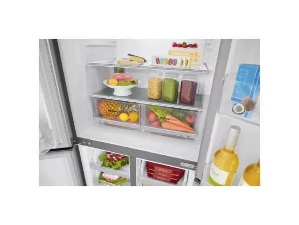 Lg GMB844PZFG refrigerator with freezer compartment side by side cm. 84 o'clock 179 - l. 530 - stainless steel - Image 9