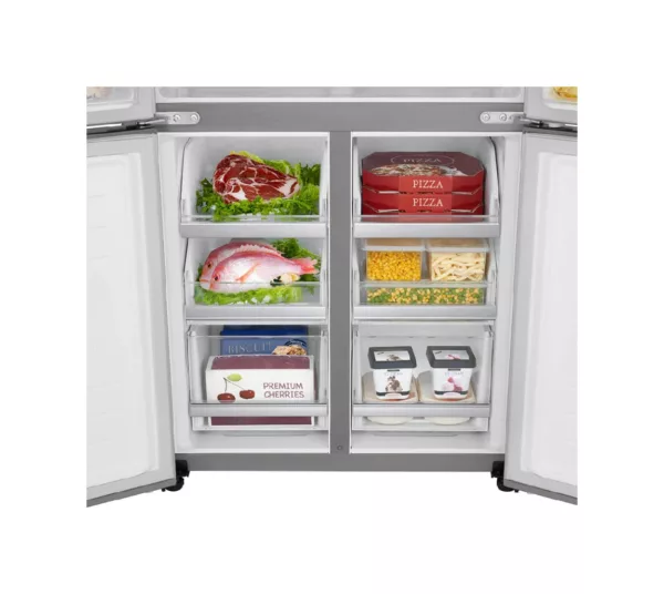 Lg GMB844PZFG refrigerator with freezer compartment side by side cm. 84 o'clock 179 - l. 530 - stainless steel - Image 7