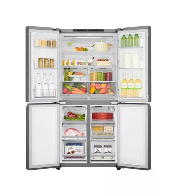 Lg GMB844PZFG refrigerator with freezer compartment side by side cm. 84 o'clock 179 - l. 530 - stainless steel - Image 3