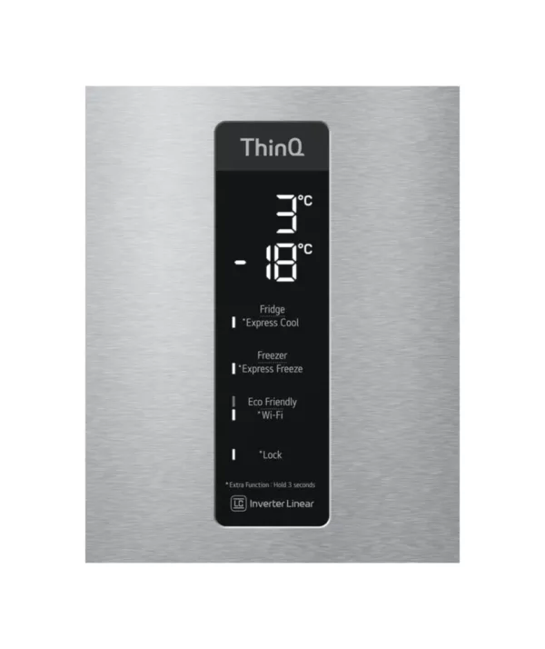 Lg GBB72NSUCN1 Freestanding refrigerator with freezer cm. 60 hours 203 - l. 384 - stainless steel - Image 4