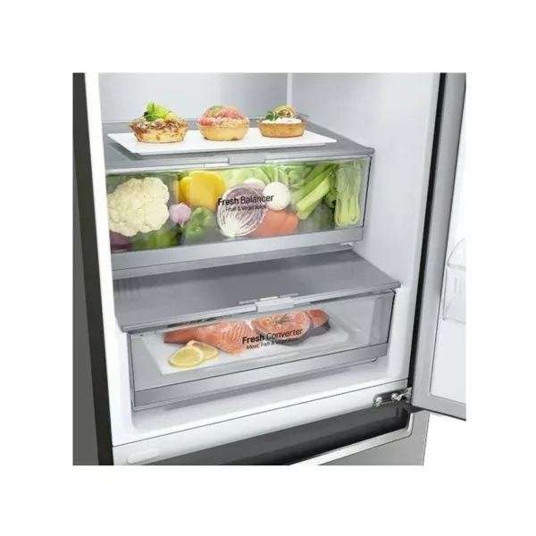 Lg GBB72NSVCN1 Freestanding refrigerator with freezer cm. 60 hours 203 - l. 384 - stainless steel - Image 8