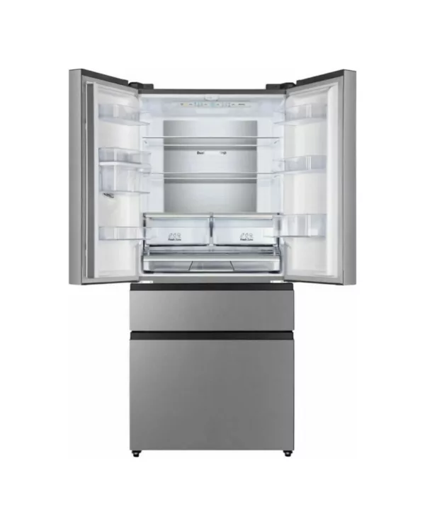Hisense RF540N4WIE French door refrigerator freezer with dispenser cm. 79 hours 182 - 480 liters. - stainless steel - Image 3