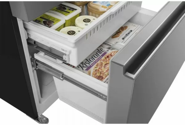 Hisense RF540N4WIE French door refrigerator freezer with dispenser cm. 79 hours 182 - 480 liters. - stainless steel - Image 5