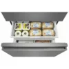 Hisense RF540N4WIE French door refrigerator freezer with dispenser cm. 79 hours 182 - 480 liters. - stainless steel - Image 6