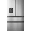 Hisense RF540N4WIE French door refrigerator freezer with dispenser cm. 79 hours 182 - 480 liters. - stainless steel