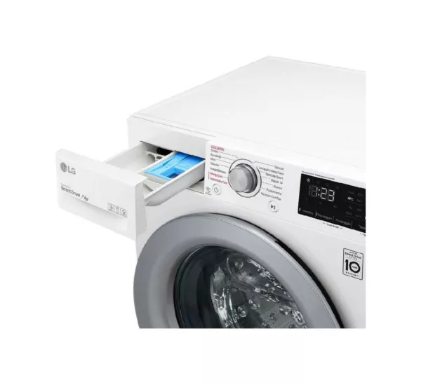 Lg F2WV3S7S4E V3 washing machine cm. 60 - capacity 7 kg - white - Image 6