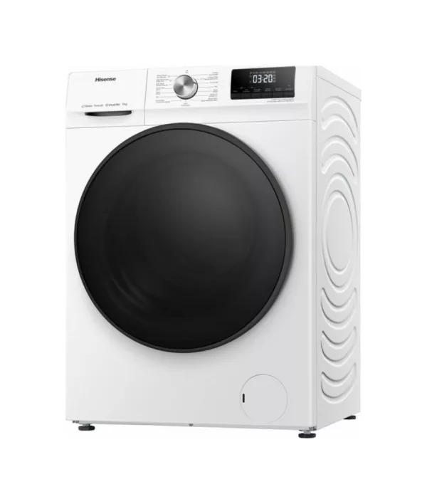 Hisense WFQA9014EVJMW washing machine cm.60 - capacity 9kg - white/black - Image 3