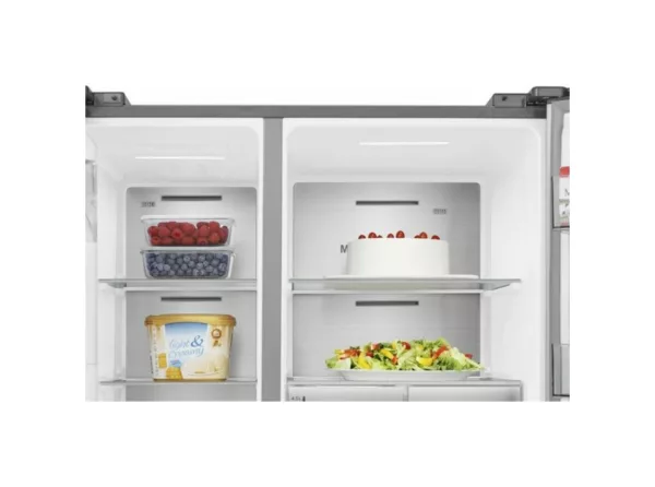 Hisense RS818N4TIE side by side refrigerator with freezer - cm. 91 hours 179 - lit. 647 - stainless steel - Image 7