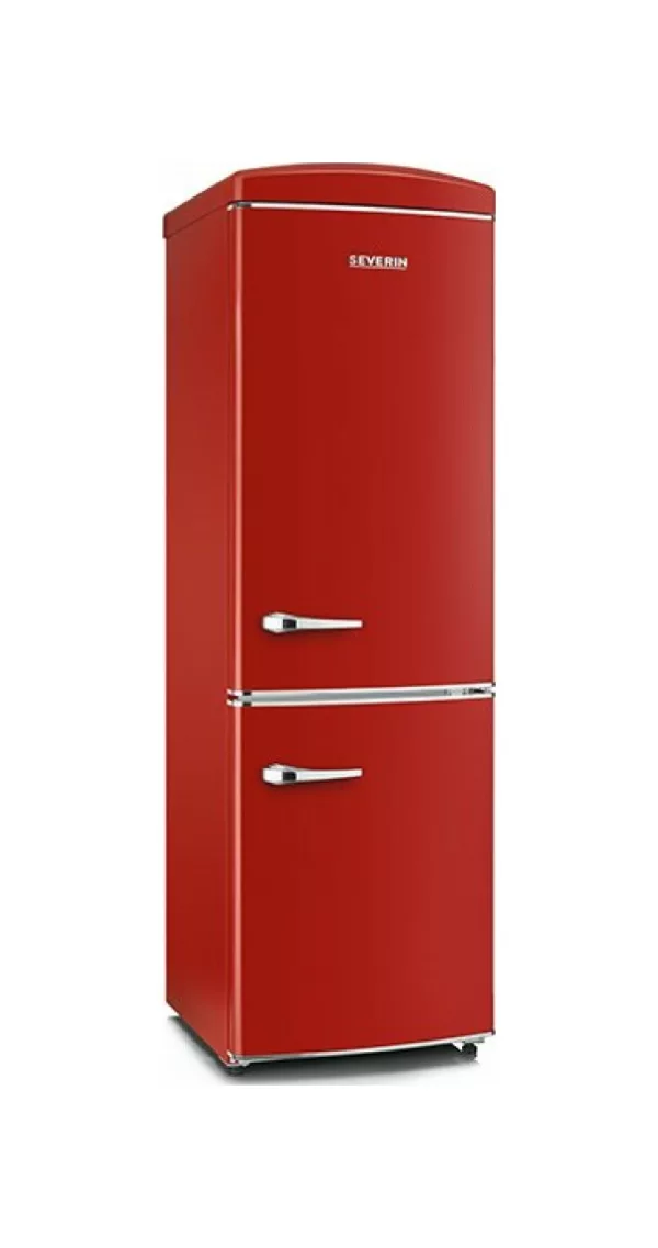 Severin RKG8997 Freestanding refrigerator with freezer - cm. 60 o'clock 195 - l. 315 - red - Image 4