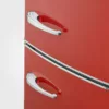 Severin RKG8997 Freestanding refrigerator with freezer - cm. 60 o'clock 195 - l. 315 - red - Image 5