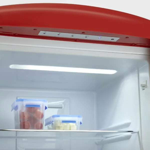 Severin RKG8997 Freestanding refrigerator with freezer - cm. 60 o'clock 195 - l. 315 - red - Image 6