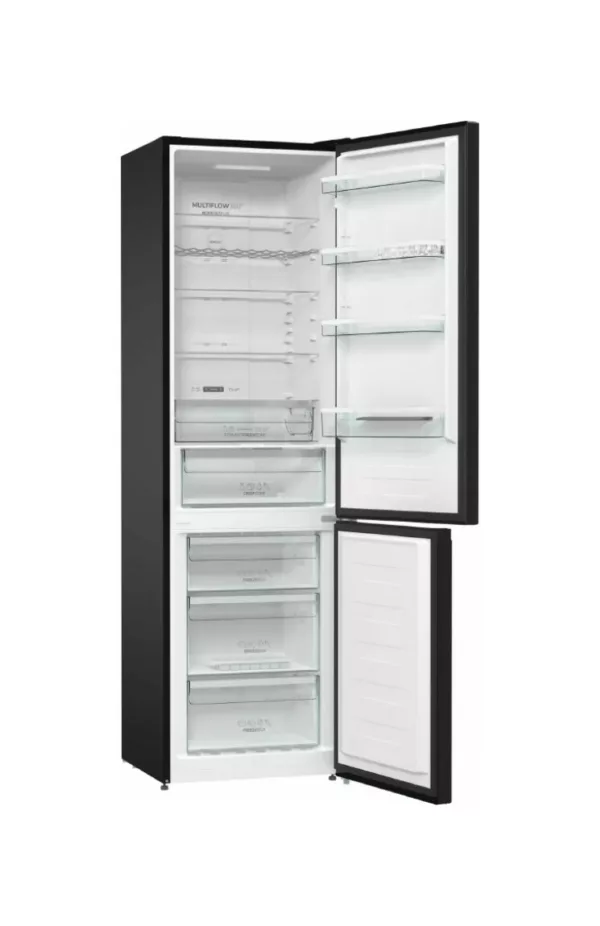 Gorenje NRK620EABXL4 Freestanding refrigerator with freezer - cm. 60 h 200 - according to 331 - black - Image 3