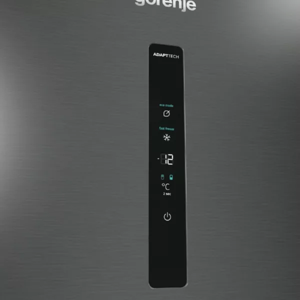 Gorenje NRK620EABXL4 Freestanding refrigerator with freezer - cm. 60 h 200 - according to 331 - black - Image 4