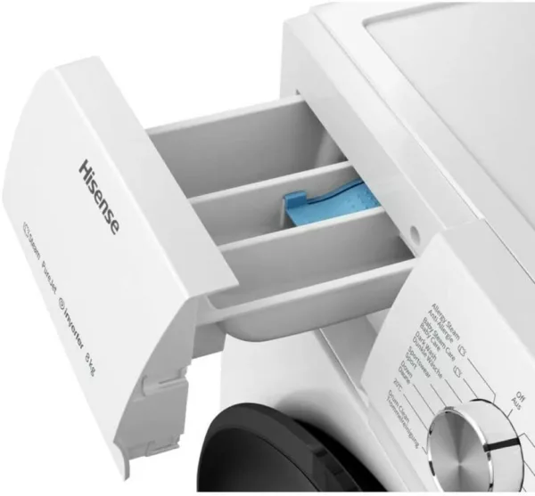 Hisense WFQA8014EVJM washing machine cm. 60 - capacity 8 kg - white/black - Image 5