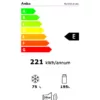 Amica BK3265.4UAA built-in refrigerator with freezer compartment cm. 54 o'clock 177 - l. 270 - Image 5