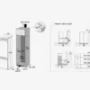 Samsung BRB26603DWW built-in refrigerator with freezer compartment cm. 54 hours. 178 - according to 264 - Image 9