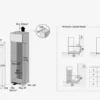 Samsung BRB26605EWW built-in refrigerator with freezer compartment cm. 54 hours. 178 - according to 267 - Image 8
