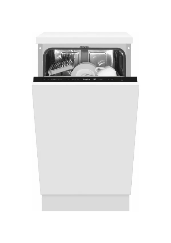 Amica DIM41E5QO built-in dishwasher cm. 45 - 9 place settings - white