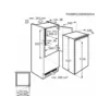Aeg KB510F2AS built-in refrigerator cm. 55 h 103 - according to 182 - Image 2