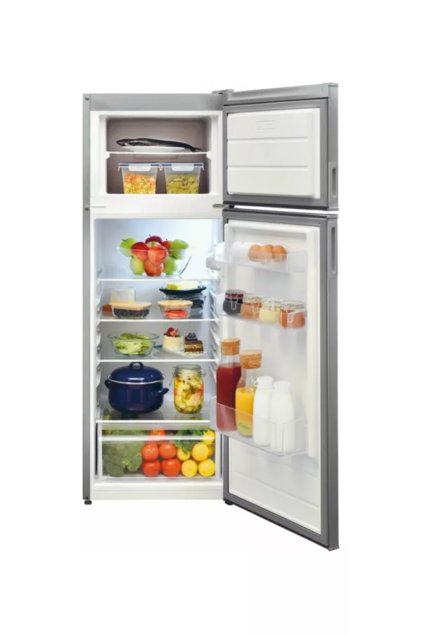 Candy CDV1S514FS Freestanding refrigerator with freezer - cm. 54 o'clock 145 - l. 213 - stainless steel - Image 3
