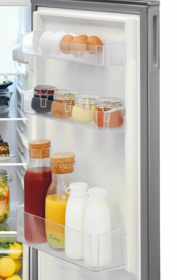 Candy CDV1S514FS Freestanding refrigerator with freezer - cm. 54 o'clock 145 - l. 213 - stainless steel - Image 6