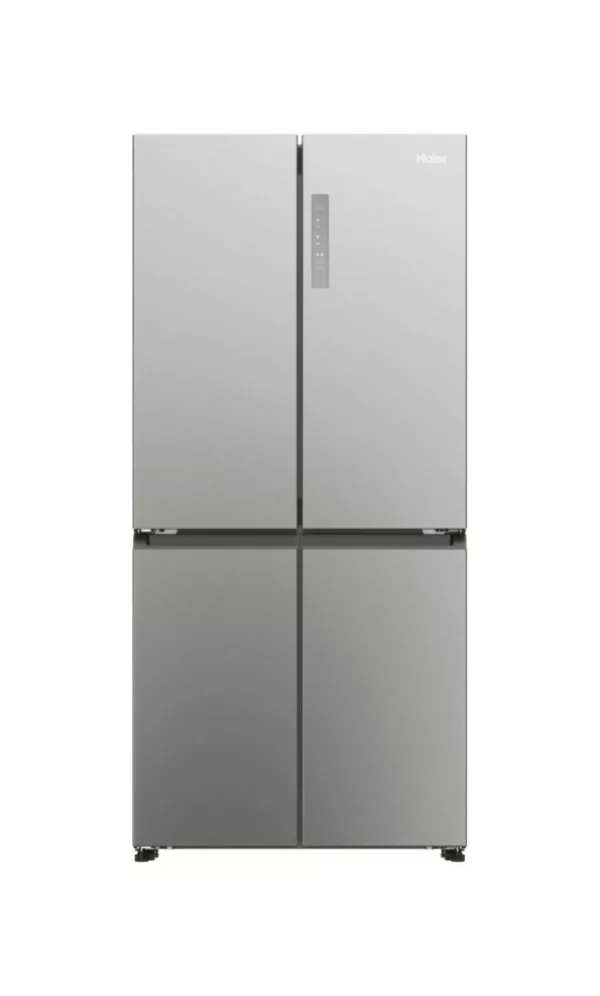 Haier HCR3818ENMM Cube 83 Series 3 Side by Side Fridge with Freezer - cm. 83 watch 182 - according to 467 - silver