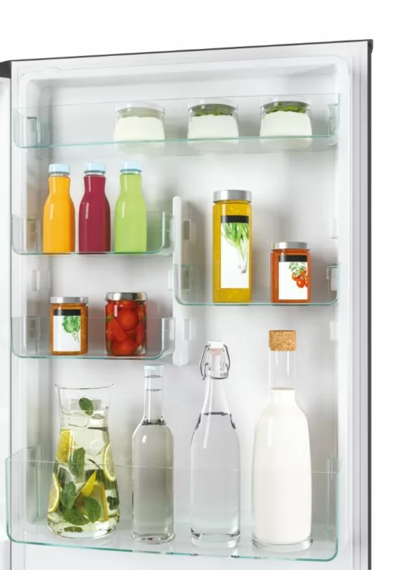 Candy CCE4T618EB Freestanding refrigerator with freezer cm. 60 o'clock 185 - l. 341 - black - Image 10