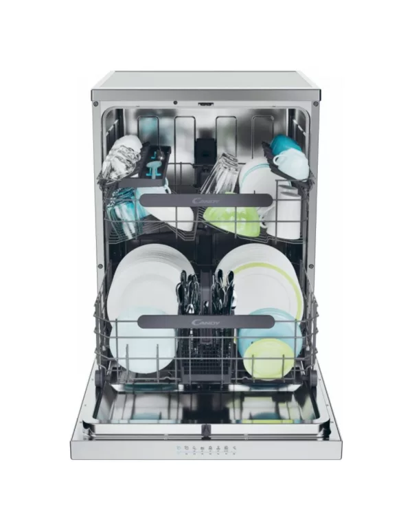 Candy CF 4C6F0X Rapido' Freestanding dishwasher cm. 60 - 14 place settings - stainless steel - Image 4