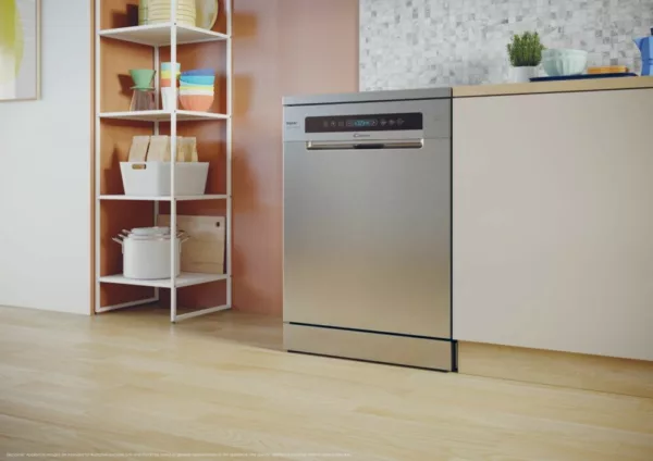 Candy CF 4C6F0X Rapido' Freestanding dishwasher cm. 60 - 14 place settings - stainless steel - Image 8
