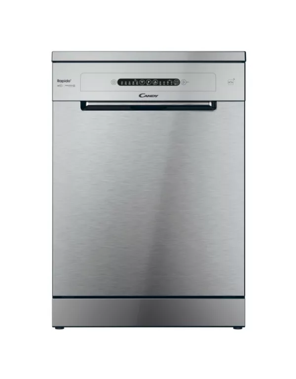 Candy CF 4E7L0X Rapido' Freestanding dishwasher cm. 60 - 14 place settings - stainless steel