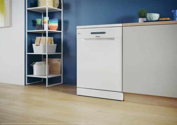 Candy CF 4E7L0W Rapido' Freestanding dishwasher cm. 60 - 14 place settings - white - Image 4