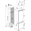 Whirlpool WH SP70 T122 built-in refrigerator with freezer compartment cm. 69 o'clock 194 - according to 394 - Image 11
