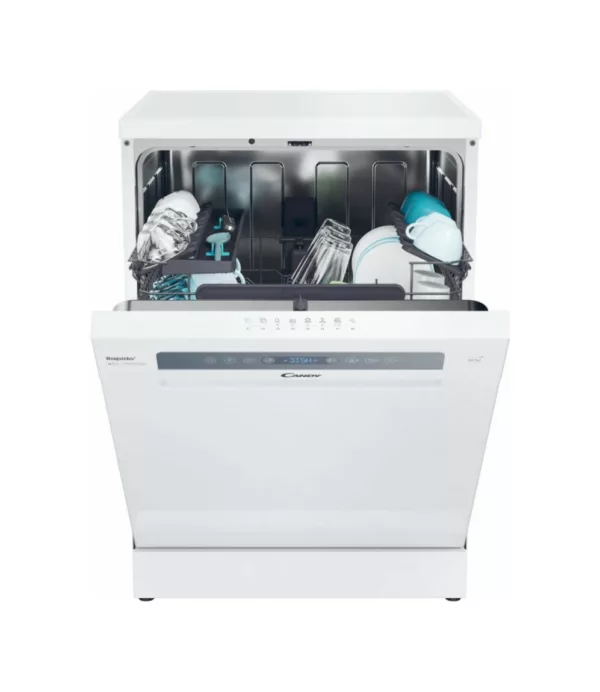 Candy CF 4C6F0W Rapidò Freestanding dishwasher cm. 60 - 14 place settings - white - Image 2