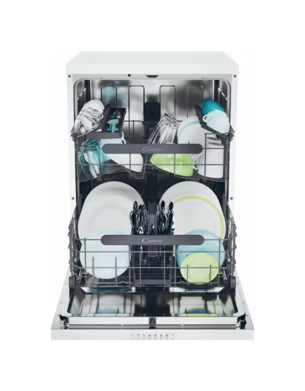 Candy CF 4C6F0W Rapidò Freestanding dishwasher cm. 60 - 14 place settings - white - Image 4