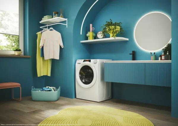 Candy RO 1494DWMT/1-S Rapidó washing machine cm. 60 - capacity 9 kg - white - Image 10
