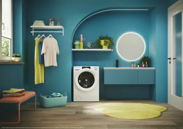 Candy RO 1494DWMT/1-S Rapidó washing machine cm. 60 - capacity 9 kg - white - Image 9