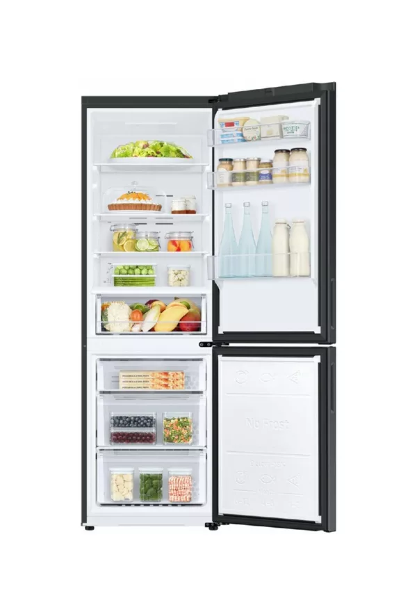 Samsung RB33B610EBN Ecoflex Freestanding refrigerator with freezer – cm. 60 hours 185 - l. 344 - black - Image 2